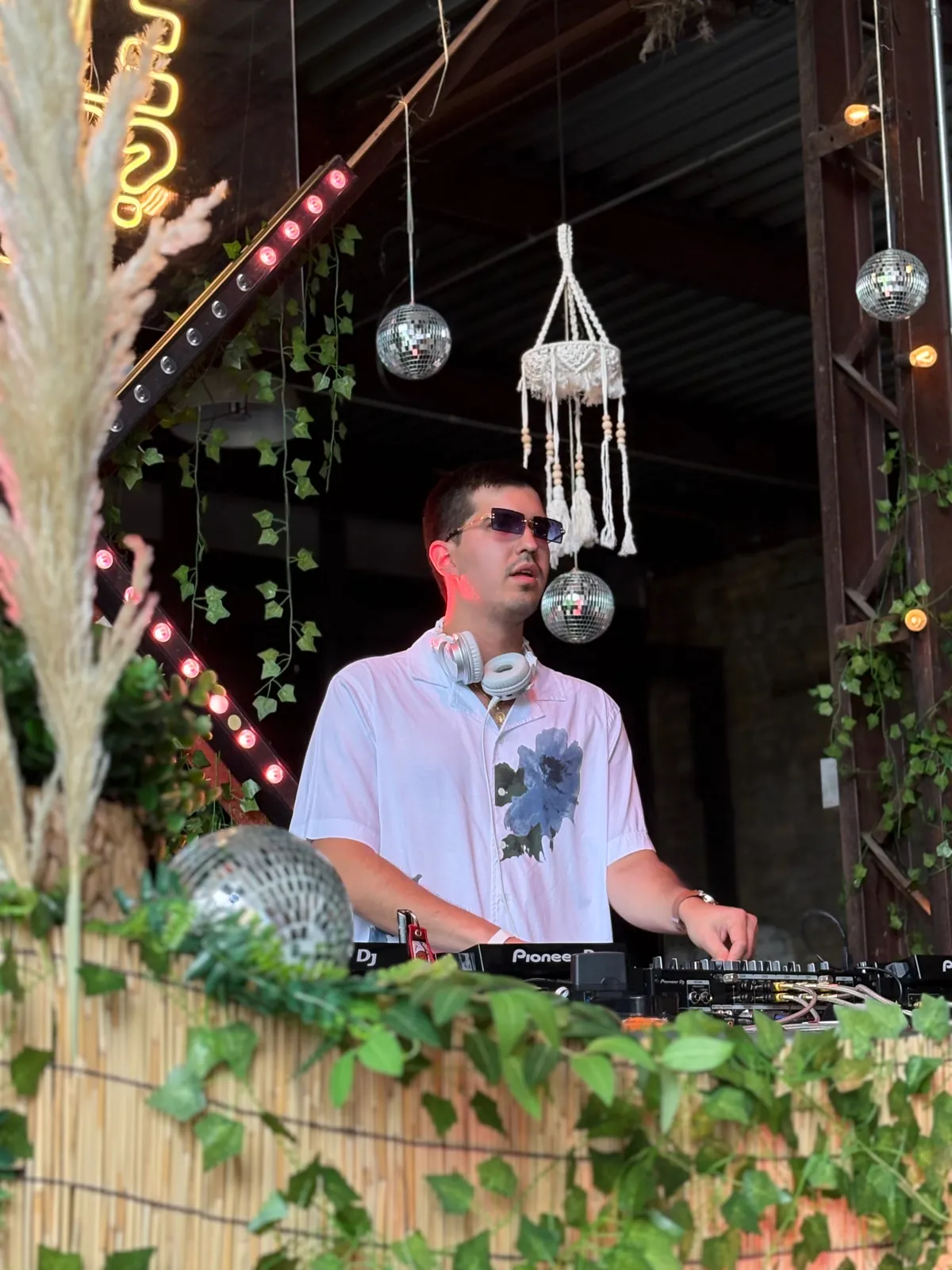 Azul on the decks in daylight at Por Que No, Toronto