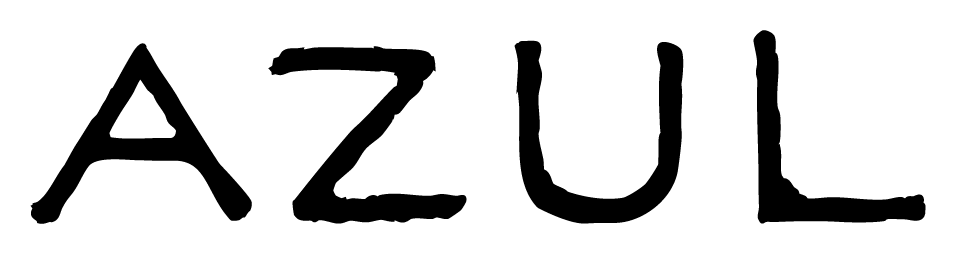 Azul logo, black